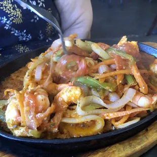 Shrimp Fajitas