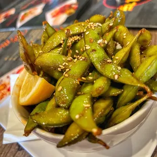 Sweet/Spicy Edamame