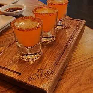 Watermelon  shots and the watermelon margaritas are very delicious and tasty