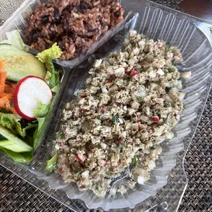 Salpicón very poor plate