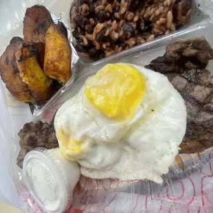 Cowboy plate breakfast