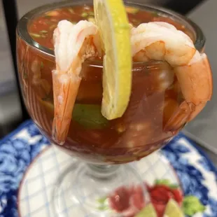 shrimp cocktail appetizer