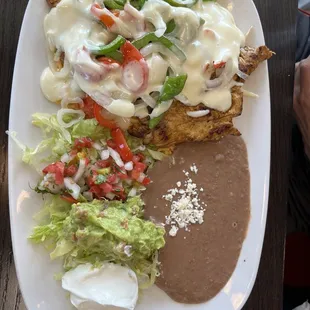 Pollo fundido