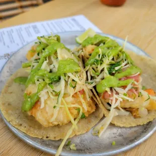 Shrimp tacos