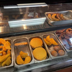 a variety of baked goods