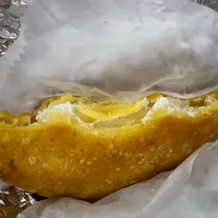 Arepa con huevo