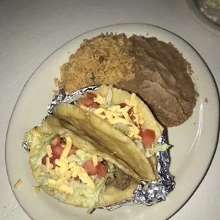 Puffy Taco Plate