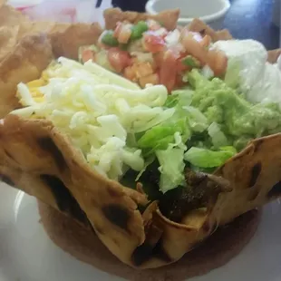 Taco Salads are my favorite here