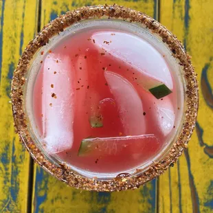 Agua Fresca : Sandia (Watermelon)