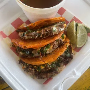 3 quesa taco special
