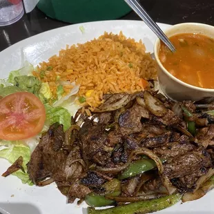 Fajita de res