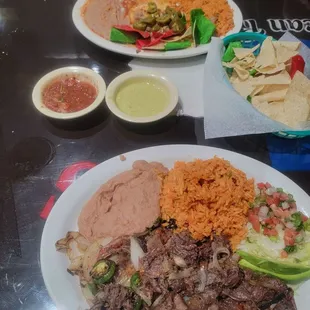 The top is the #34 and bottom is the BBQmeat plate