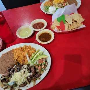 The Fajita Pablano and #34.