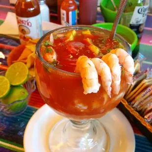 Cóctel de camarón