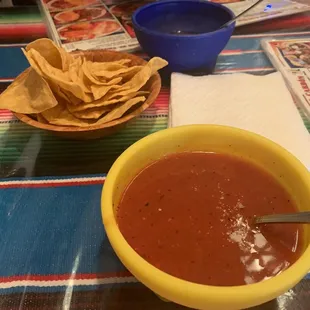 Chips and salsa