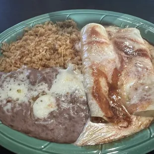 Cheese enchiladas