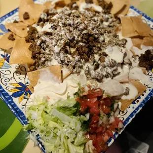 Nachos w/ Steak - OMG!