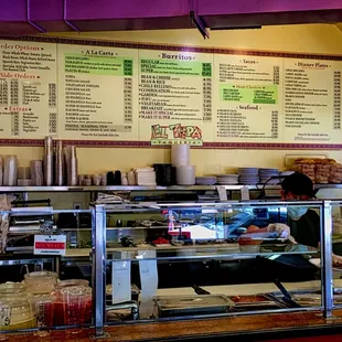 The place is clean and the food is delicious.