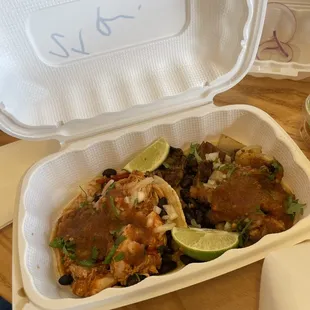 2 tacos