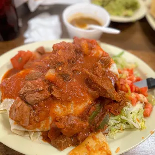 Steak Picado Burrito