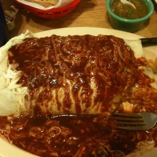 Okie de Machaca Burrito