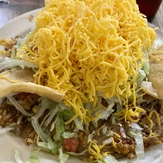 Tostada de Machaca