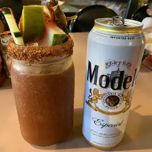 My favorite! The Michelada!