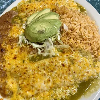 Enchiladas Verdes