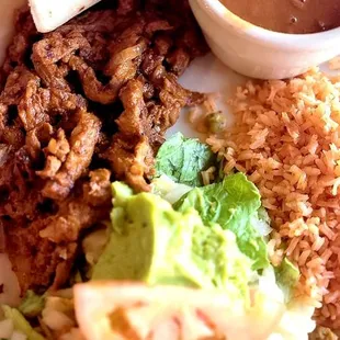 CARNE AL PASTOR PLATE