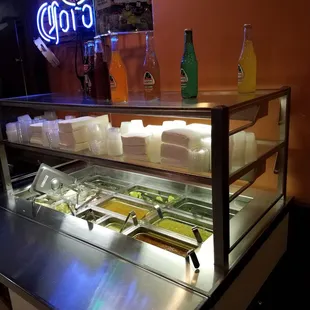 Salsa bar