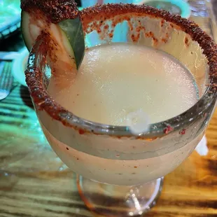 Cucumber margarita is my new fave!