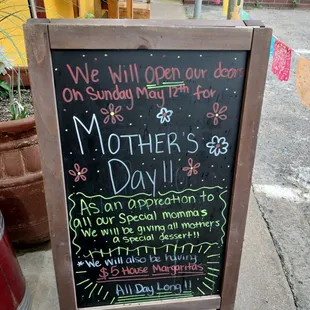El Tequilas Mexican Restaurant in white settlement is open ALL DAY today, mother's day and serving $5 large 20oz Margaritas ALL DAY!!!