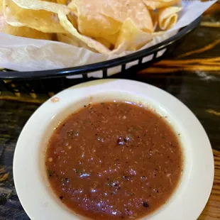 Salsa and Chips