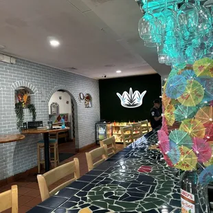 The bar