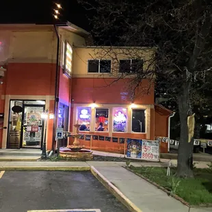 Front of the restaurant