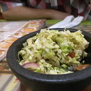 The slaw dip is da bomb.