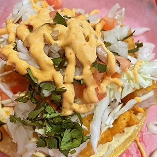 Baja fish taco is so good