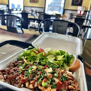 beef &amp; Chicken Plate