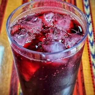Traditional Chicha Morada - Purple Corn Drink