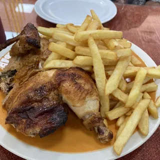 1/2 Peruvian Rotisserie Chicken