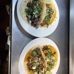 Tacos, carnitas , chilaquiles, waffles,coffe ,enchiladas everyday