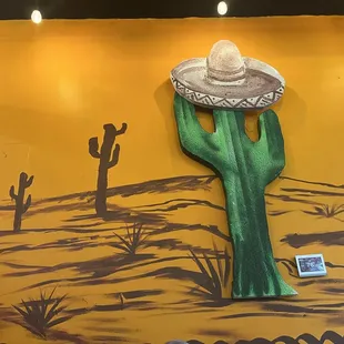 arroz orange mural