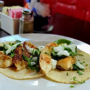 Fish Taco Lunch special, $2 99 each.