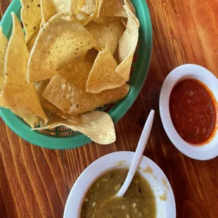 Chips and salsa(very good!)