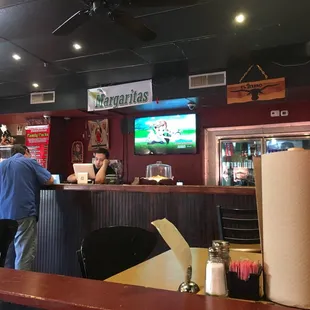 The bar