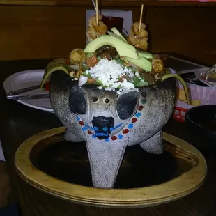 El Molcajete Texano del que todos hablan. ¡Delicioso!