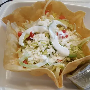 Vegetarian Mexican bowl.