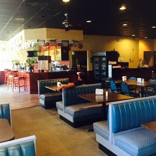 Should have known by the Saturday night crowd here.