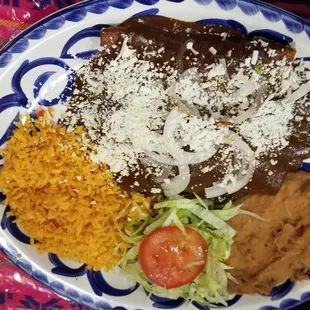 Enchiladas de Mole