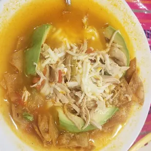 Sopa Azteca